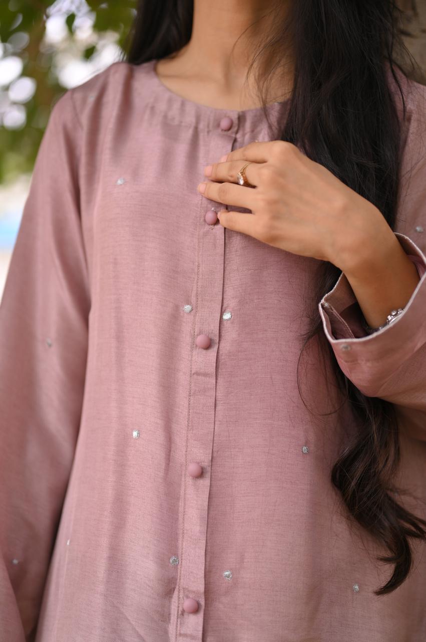 The Dusty Pink Silk