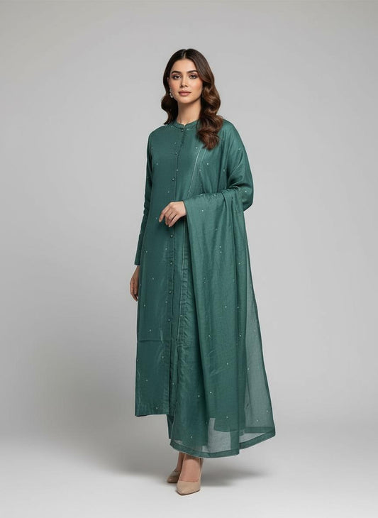 The Regal Tussar Silk 3PC Set