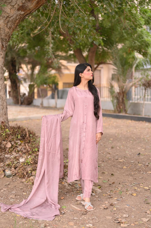 The Dusty Pink Silk