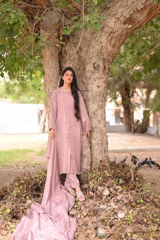 The Dusty Pink Silk